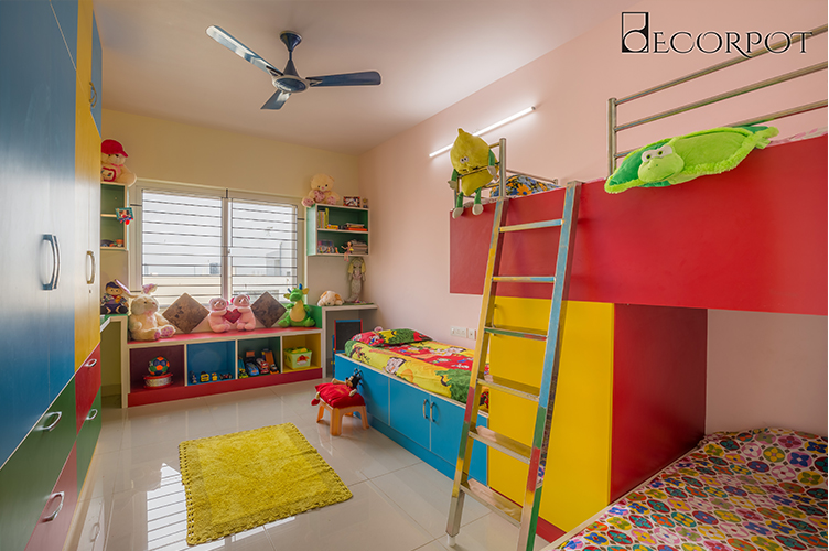Kids Room Interior Design Bangalore-KBR 2-3BHK, Kanakpura Road, Bangalore